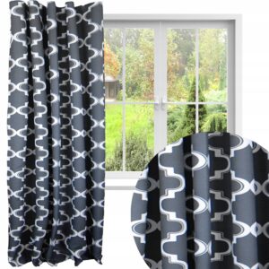 ZASŁONY FIRANY GOTOWE SALON BALKON PANEL 140X290