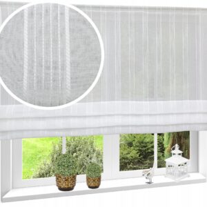 NOWOCZESNA FIRANA GOTOWA PANEL ROLETA 160x90