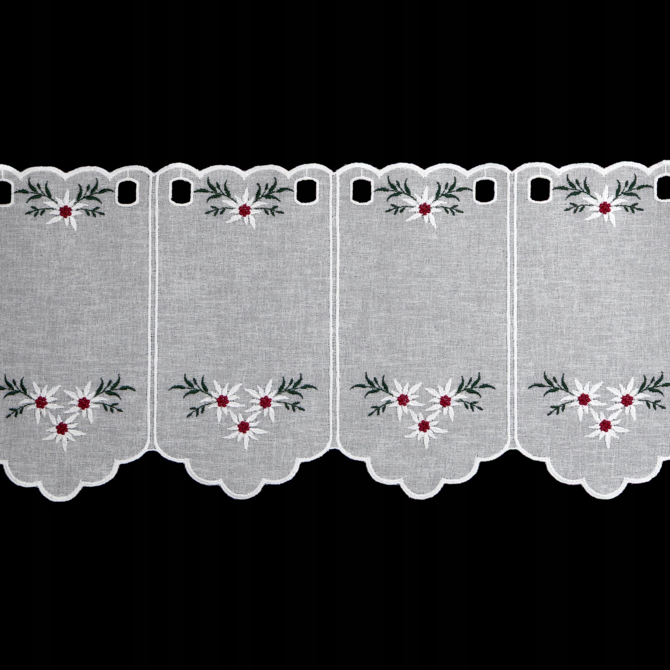 FIRANA DO KUCHNI NATURALNY + CZERWONY KOLOR WYS 30 CM ZAZDROSTKA - obrazek 11