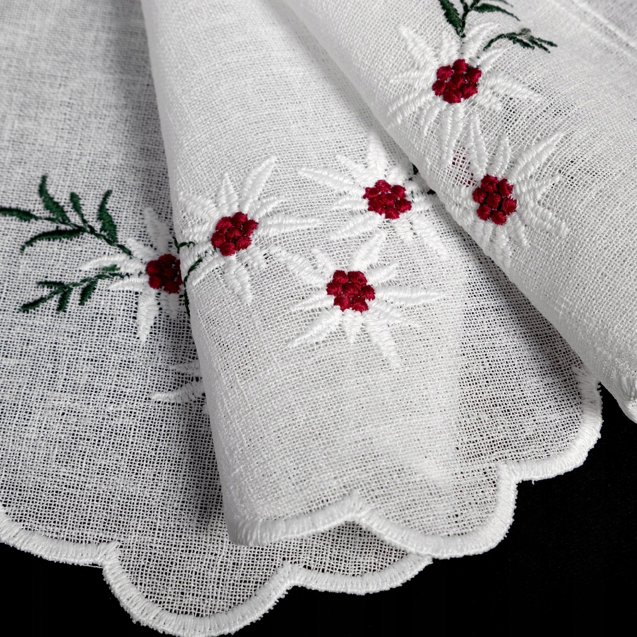 FIRANA DO KUCHNI NATURALNY + CZERWONY KOLOR WYS 30 CM ZAZDROSTKA - obrazek 16