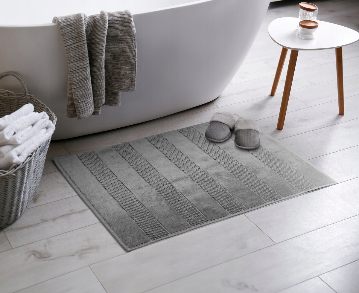 Dywanik bawełniany 50x70 JESSI stal - obrazek 5