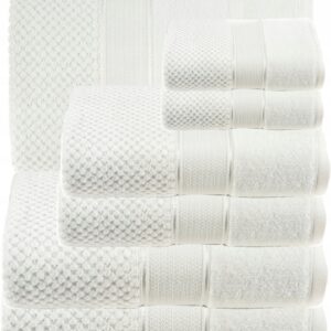 KOMPLET RĘCZNIKÓW 8x SZTUK RĘCZNIKI PREZENT bawełna 500 g/sm