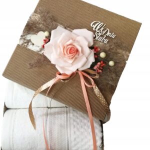 RĘCZNIKI PREZENT ŚLUB ROCZNICA MAMA BABCIA TATA