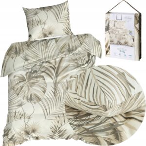 POŚCIEL BAWEŁNA kołdra 140cm x 200 poduszka 70x80cm 2 części PREZENT