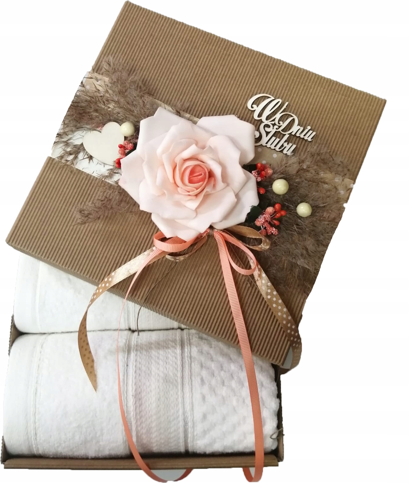 RĘCZNIKI PREZENT ŚLUB ROCZNICA MAMA BABCIA TATA - obrazek 16