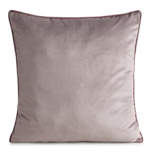 Poszewka dekoracyjna 45X45 pudrowa z welwetu EUROFIRANY