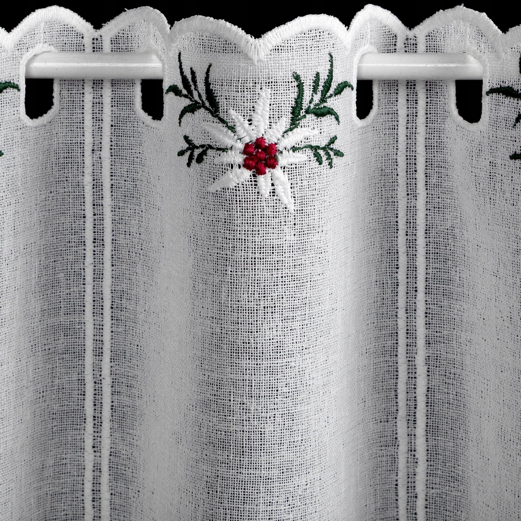 FIRANA DO KUCHNI NATURALNY + CZERWONY KOLOR WYS 30 CM ZAZDROSTKA - obrazek 5