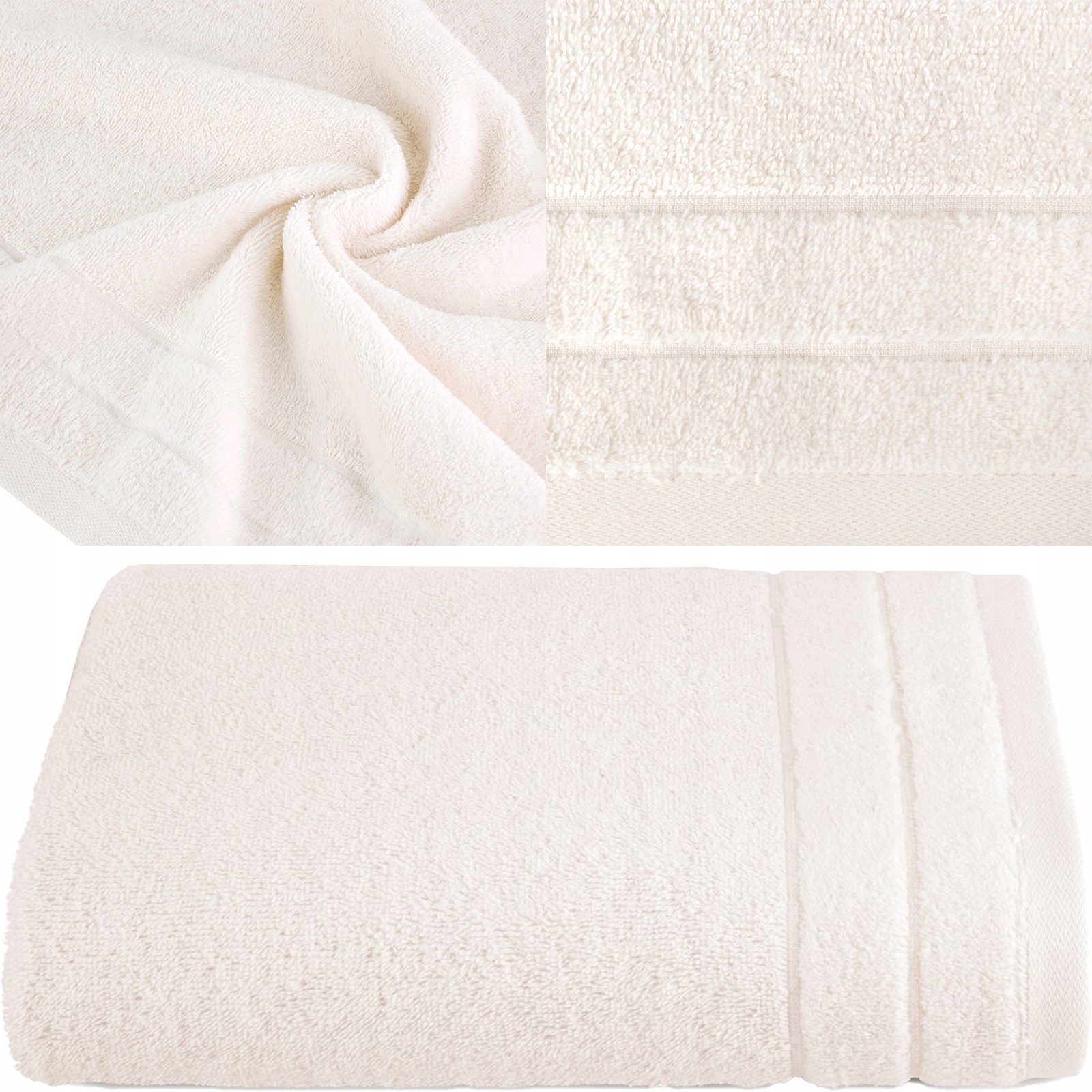 RĘCZNIK Z NATURALNEJ BAWEŁNY 70x140 J.RÓŻ - obrazek 4