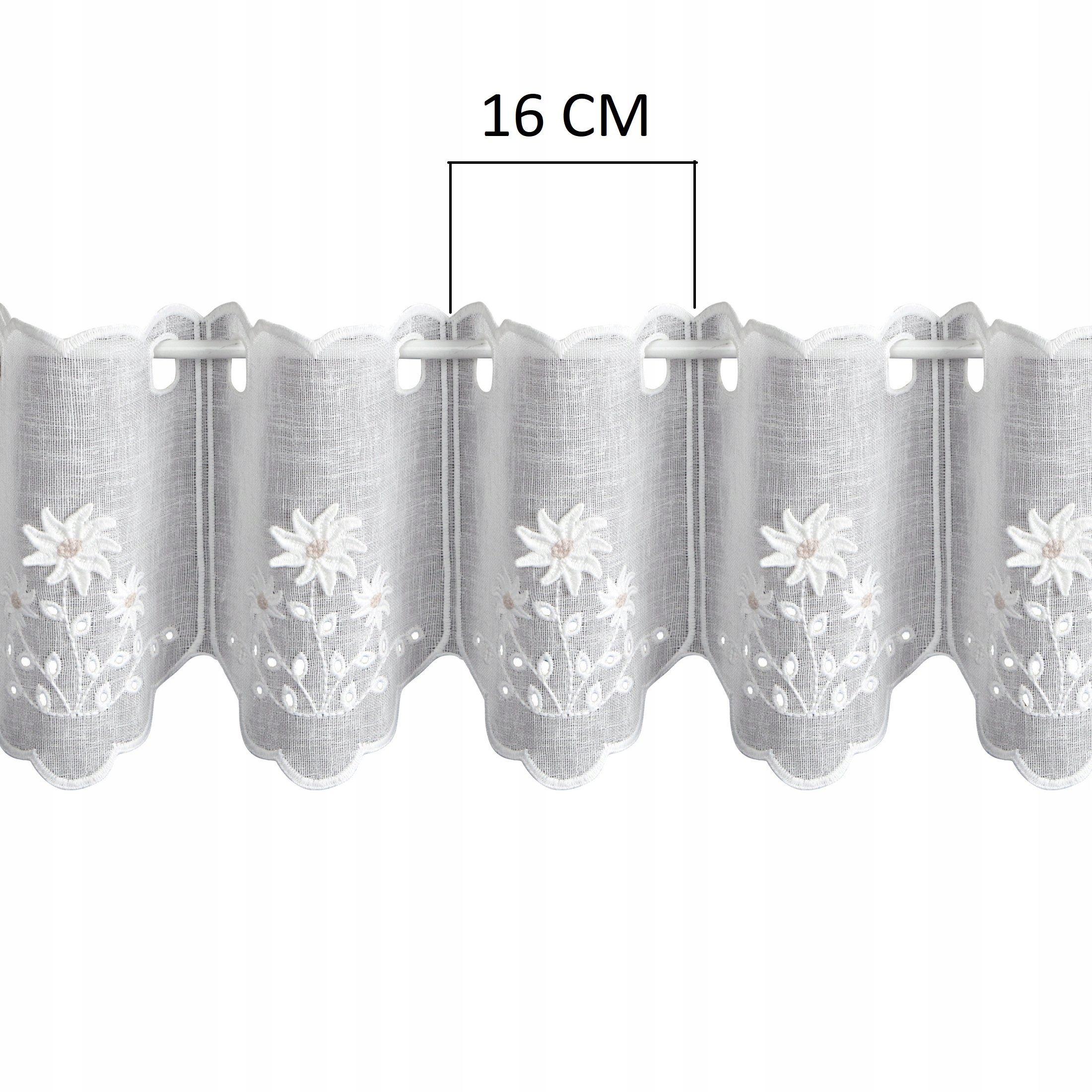 FIRANA DO KUCHNI NATURALNY KOLOR WYS 20 CM ZAZDROSTKA - obrazek 15