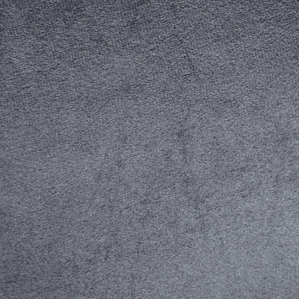 Mięciutka zasłona welwetowa kółka 140x250 grafit - obrazek 6