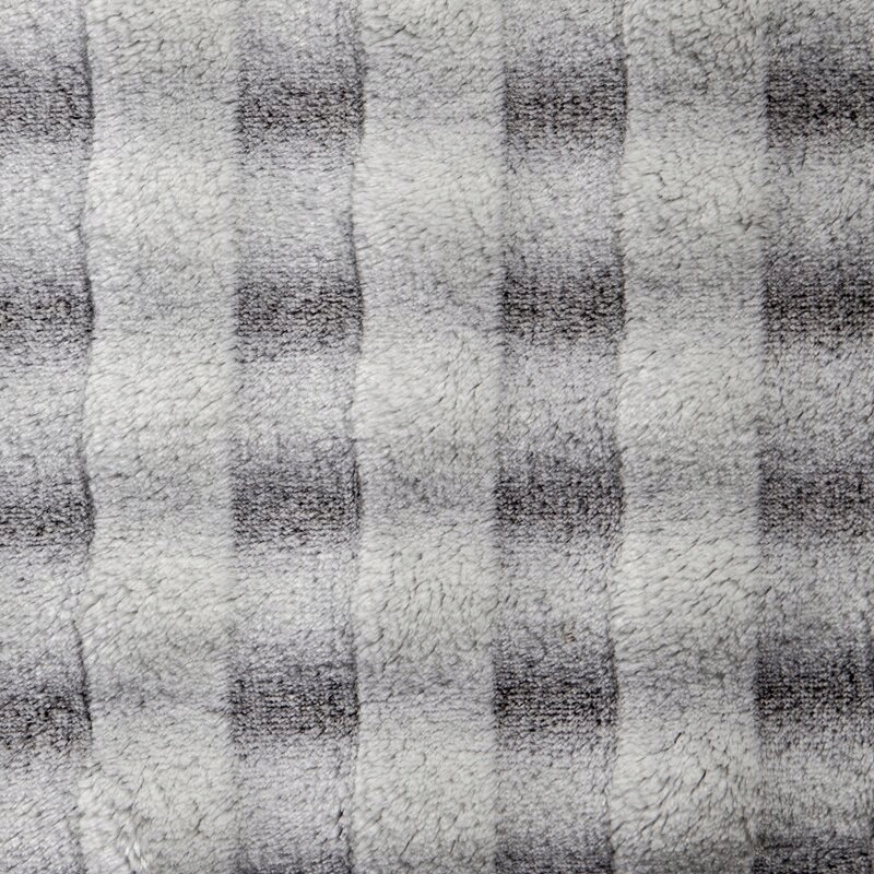 Zestaw Mięciutki Koc narzuta 170x210 + 2 x 70x160 puszysty beżowy - obrazek 13