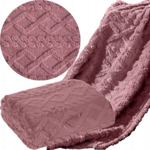 Prezent Mięciutki koc narzuta 200 cm x 220 gruby 260GSM KOLORY