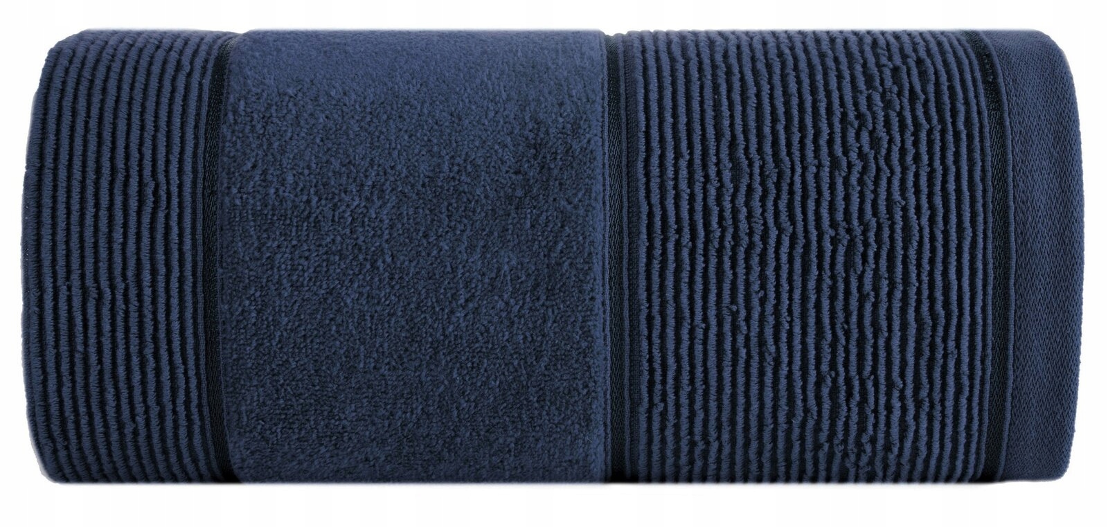 Ręcznik kąpielowy 50x90cm 500 gsm bawełna miękki chłonny granatowy - obrazek 9