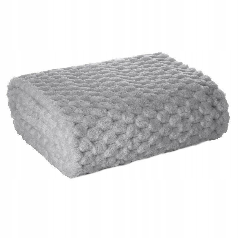 Koc narzuta 200 cm x 220 cm bardzo miękki w dotyku z efektem 3d - obrazek 15