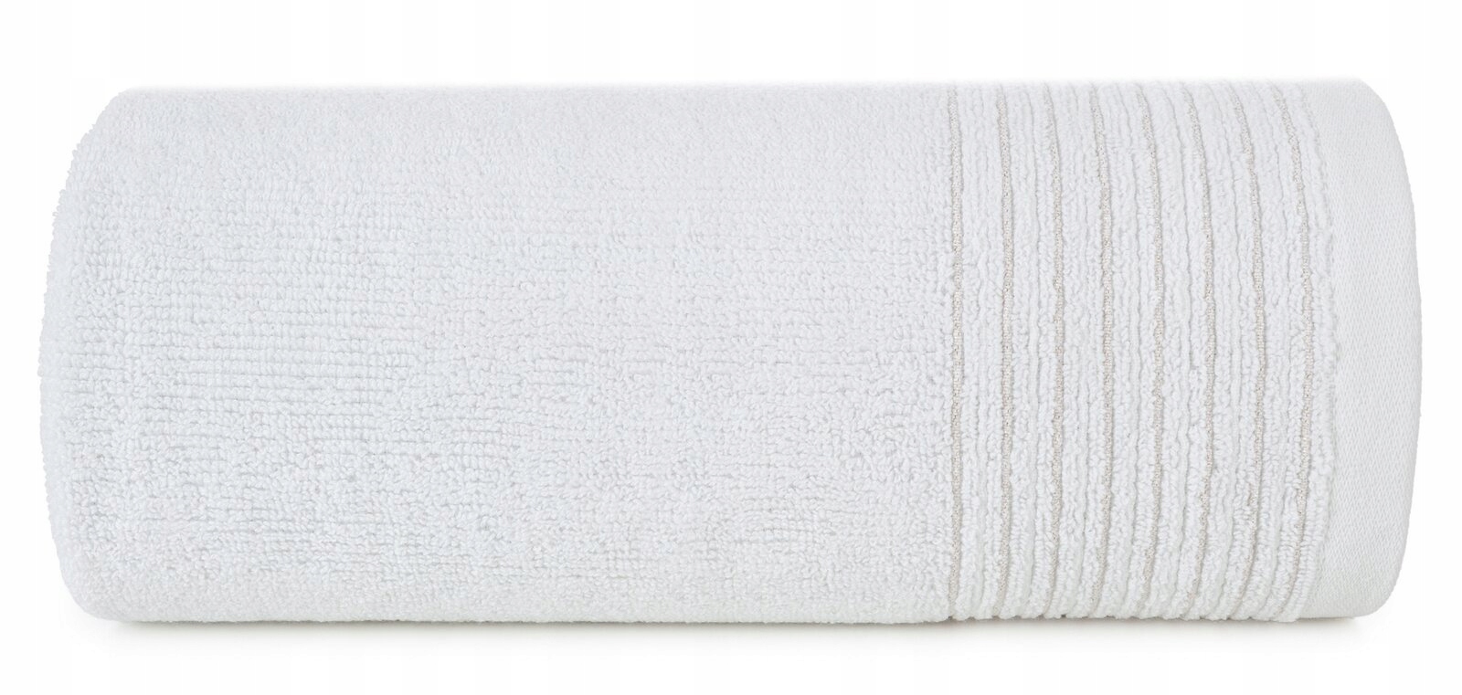 Ręcznik 2 x 50x90cm + 2 x 70x140cm 500g bawełna zestaw biały - obrazek 2