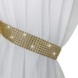 UPINACZ CYRKONIE UPIĘCIE do FIRAN i ZASŁON