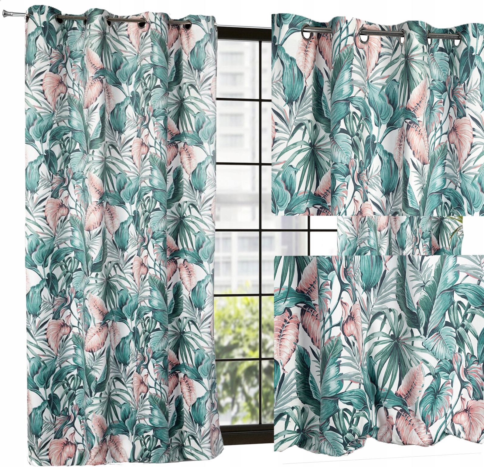 ZASŁONA GOTOWA ZACIEMNIAJĄCA BLACKOUT 140X250 PRZELOTKA - obrazek 14