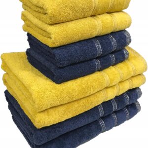 8 SZT KOMPLET GRUBE RĘCZNIKI KOLORY PREZENT