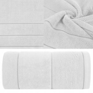 Ręcznik kąpielowy 50x90cm 500 gsm bawełna miękki chłonny biały
