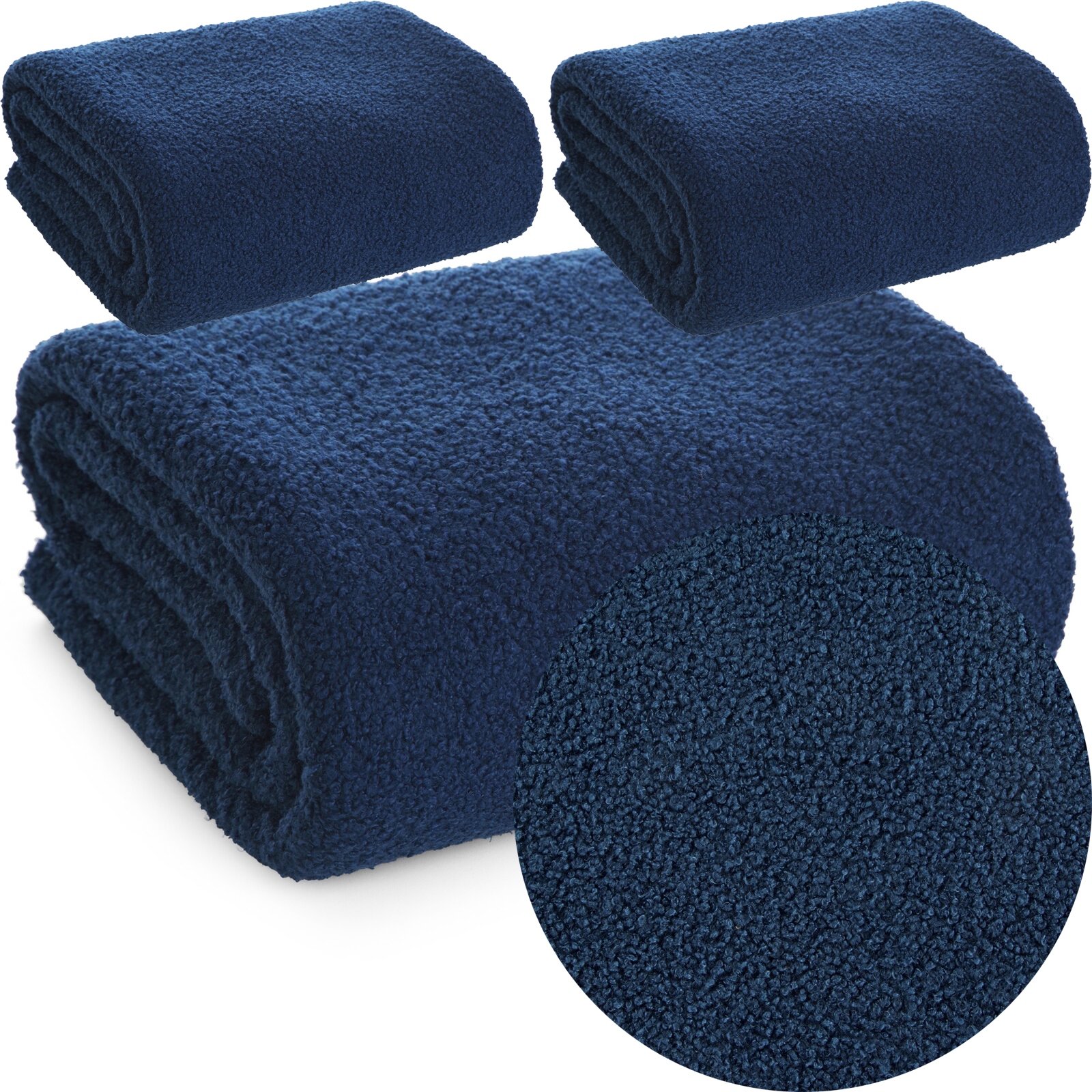 Zestaw Mięciutki koc narzuta na fotel na kanapę 170x210 cm + 2 x 70x160 cm - obrazek 13