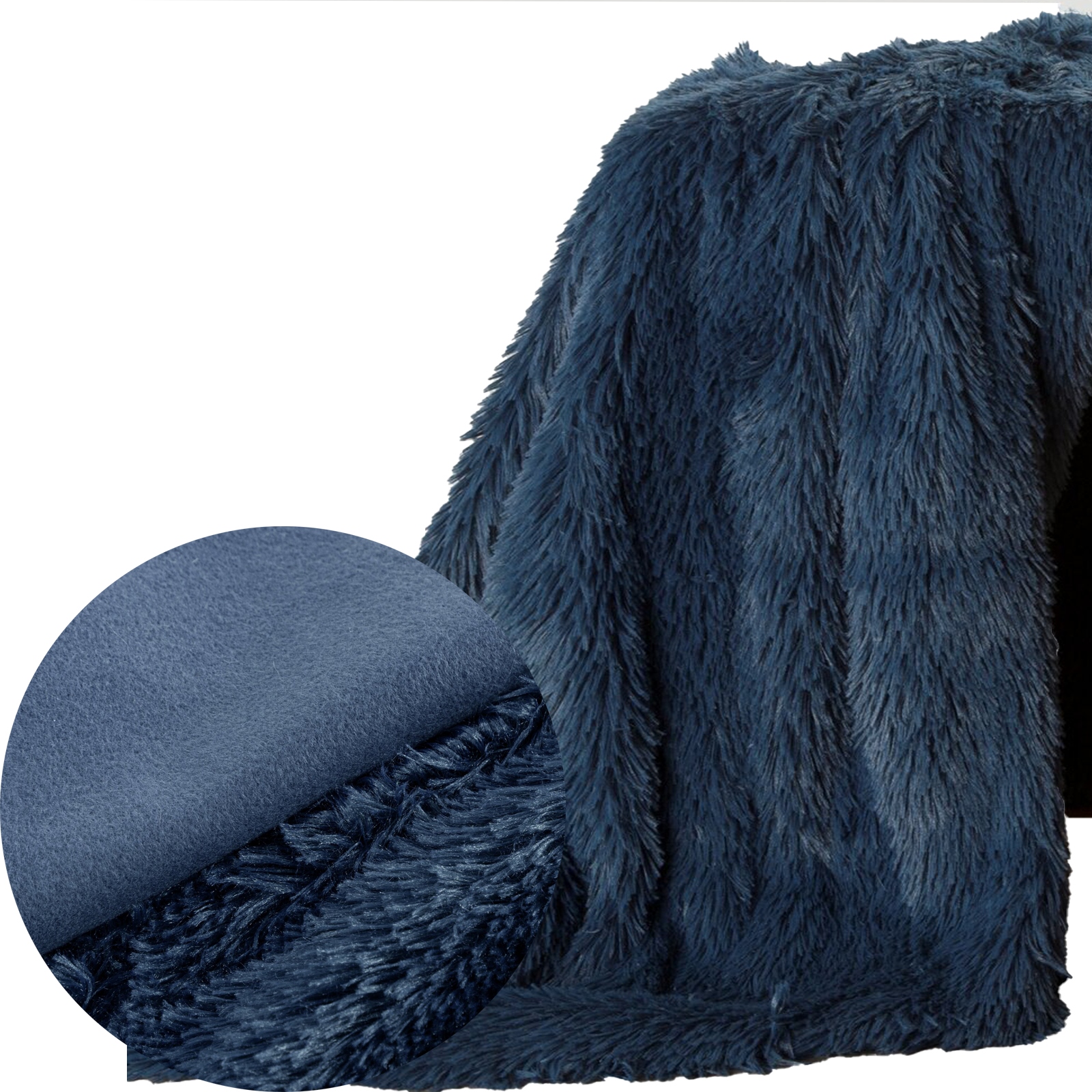 Koc narzuta włochacz futrzak 70x160 KOLORY - obrazek 12