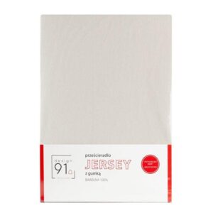 Prześcieradło z gumką Design 91 jersey 90 x 200 cm