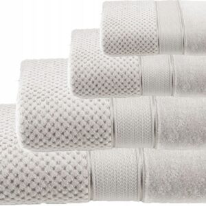 KOMPLET RĘCZNIKÓW 4x SZTUK RĘCZNIKI PREZENT bawełna 500 g/sm