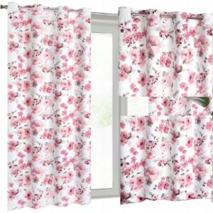 ZASŁONA GOTOWA ZACIEMNIAJĄCA BLACKOUT 140X250 PRZELOTKA