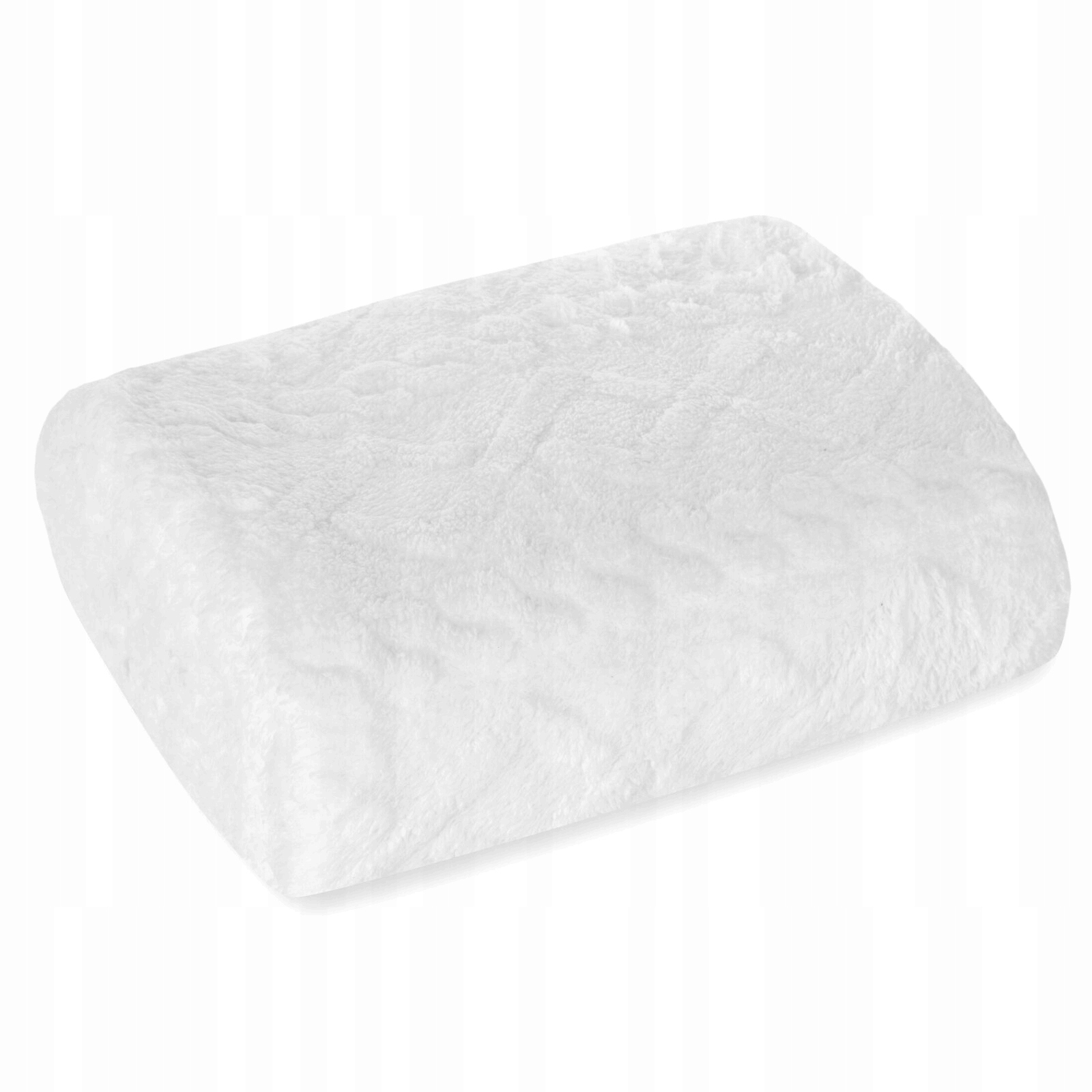 Prezent Mięciutki koc narzuta 150 cm x 200 gruby 260GSM biały - obrazek 13