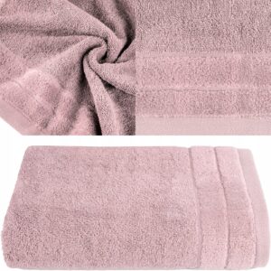 RĘCZNIK Z NATURALNEJ BAWEŁNY 30x50 C.LILIOWY