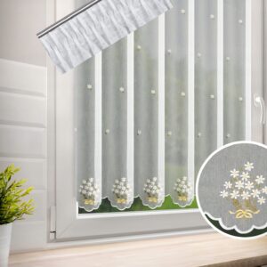 FIRANA GOTOWA Z TAŚMĄ NA WYMIAR BEZ PRASOWANIA DO KUCHNI WYS 150