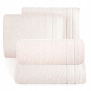 Ręcznik 2 x 50x90cm + 2 x 70x140cm 500g bawełna komplet jasny róż