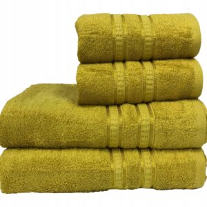 KOMPLET RĘCZNIKI KĄPIELOWE 4x SZTUK PREZENT