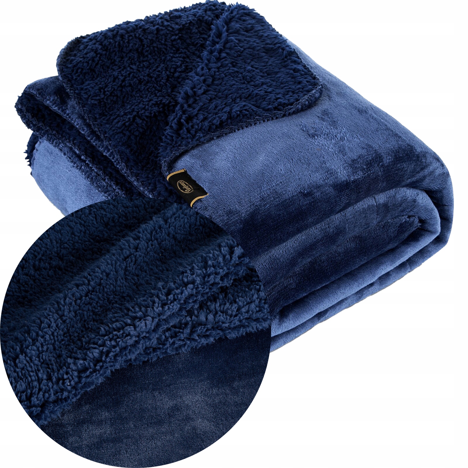 Mięciutki koc narzuta dwustronny 70 cm x 160 cm kolory PREMIUM - obrazek 16