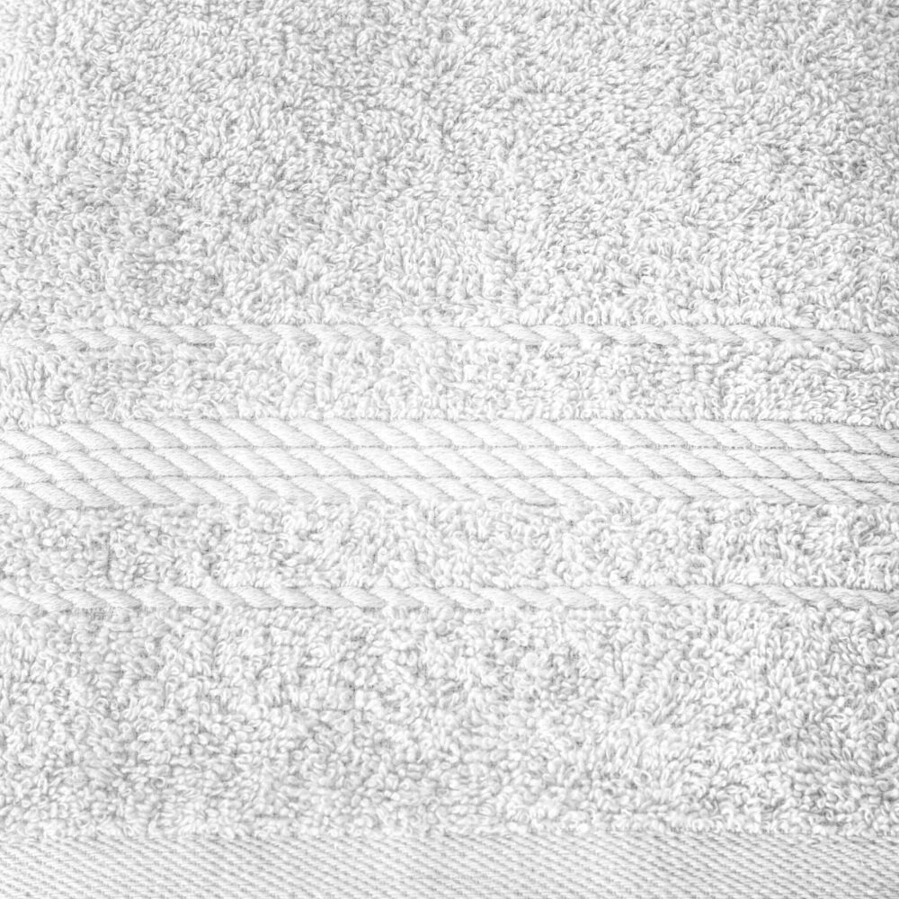 Miękki ręcznik kąpielowy 50X90 gramatura 450 BIAŁY - obrazek 7