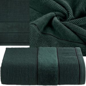 Ręcznik kąpielowy 50x90cm 500 gsm bawełna miękki chłonny c.zielony