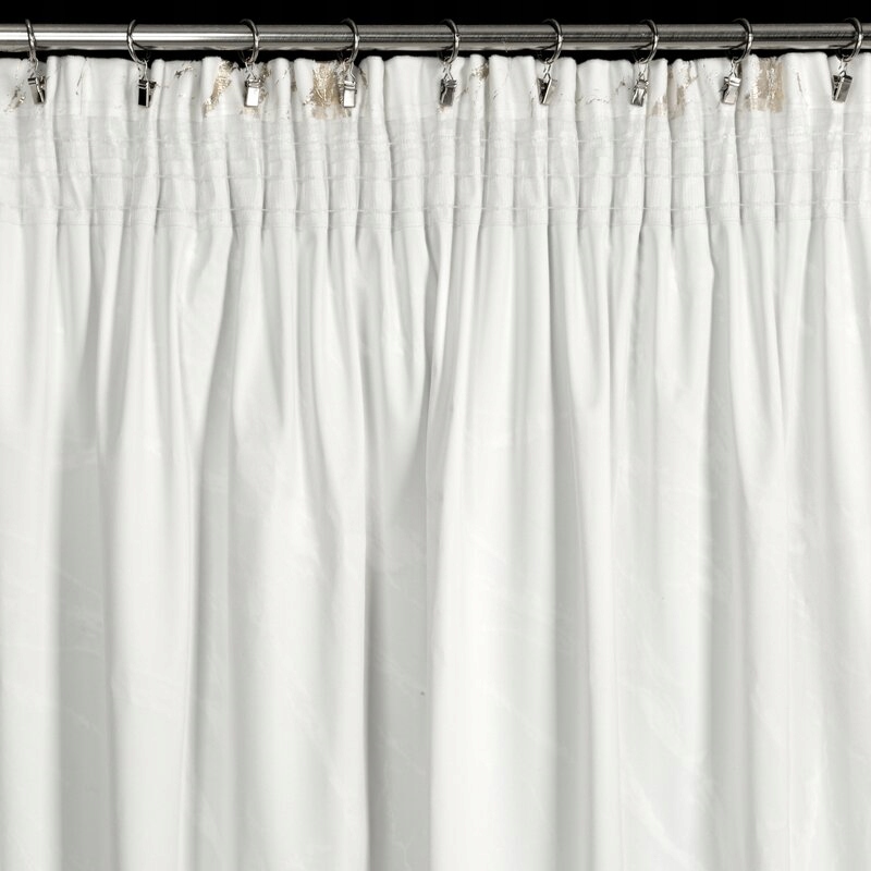 Zasłona Molly biały szampan 140x270 Eurofirany taśma - obrazek 7