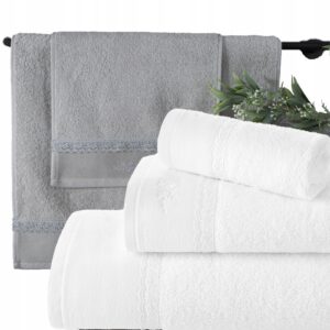 Piękny mięciutki ręcznik kąpielowy bawełna zestaw 3 szt prezent