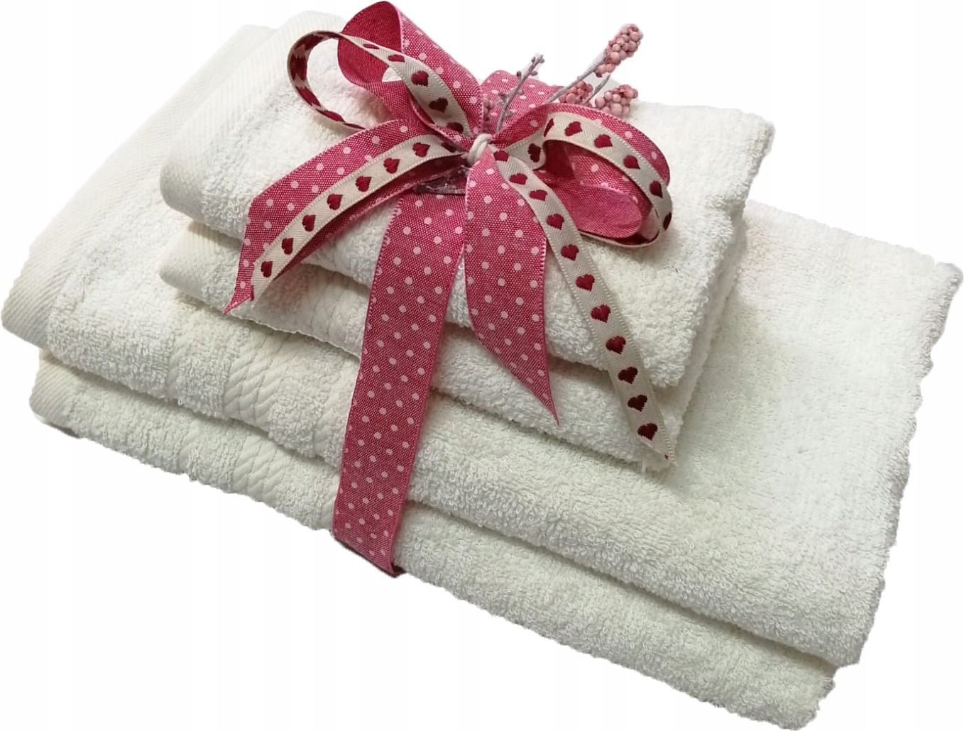 RĘCZNIK Z NATURALNEJ BAWEŁNY 4 SZT KOLORY - obrazek 3