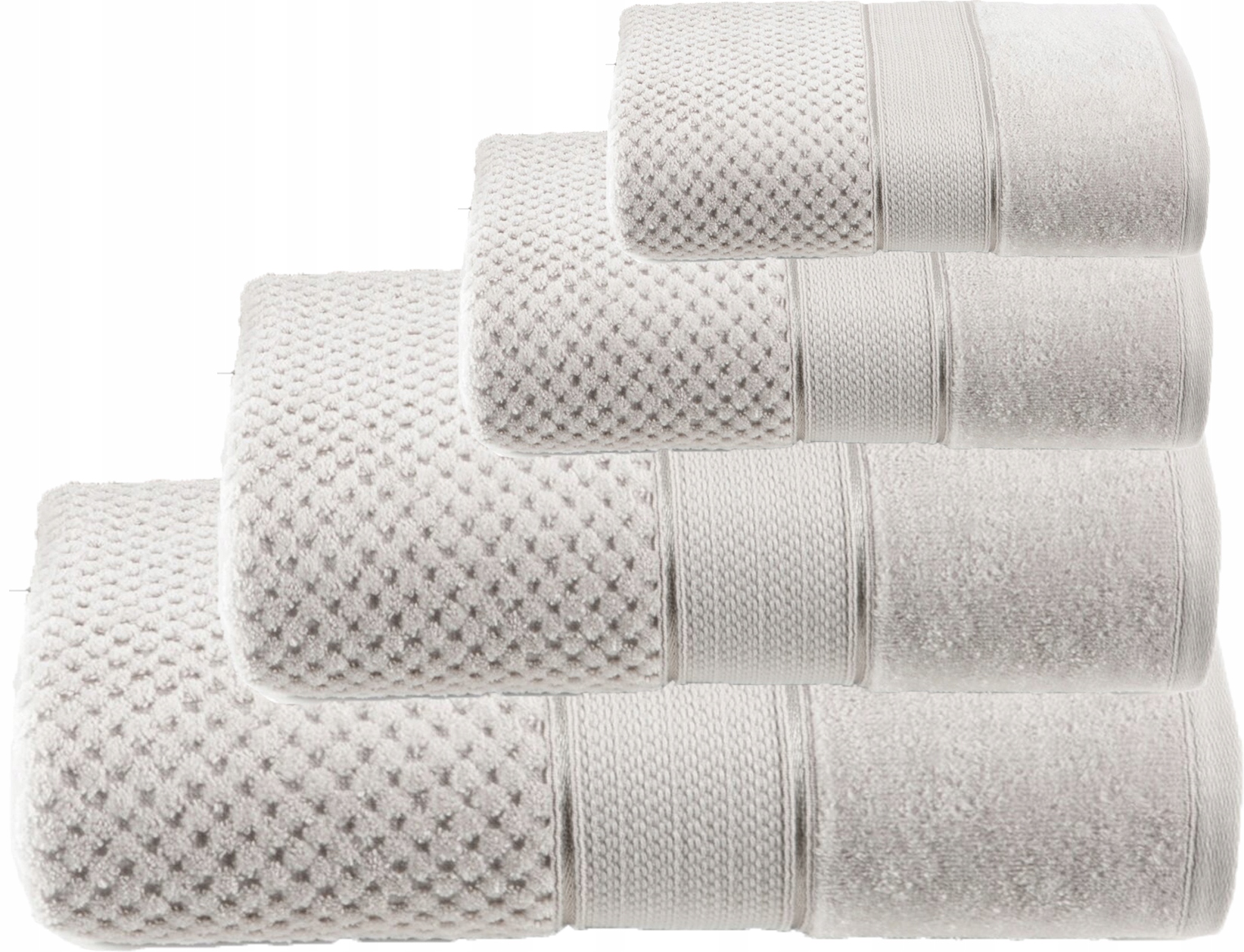 KOMPLET RĘCZNIKÓW 4x SZTUK RĘCZNIKI PREZENT bawełna 500 g/sm - obrazek 12