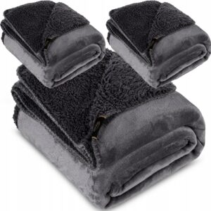 ZESTAW 170x210 + 2 x 70x160 Koc narzuta PREMIUM KOLORY