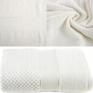 RĘCZNIK Z NATURALNEJ BAWEŁNY 70X140 KREM