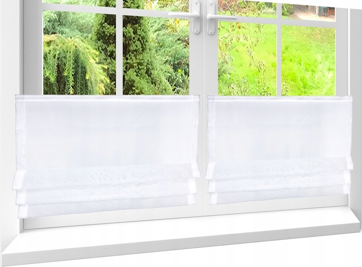 NOWOCZESNA FIRANA GOTOWA ZAZDROSTKA PANEL 60X45 CM - obrazek 4