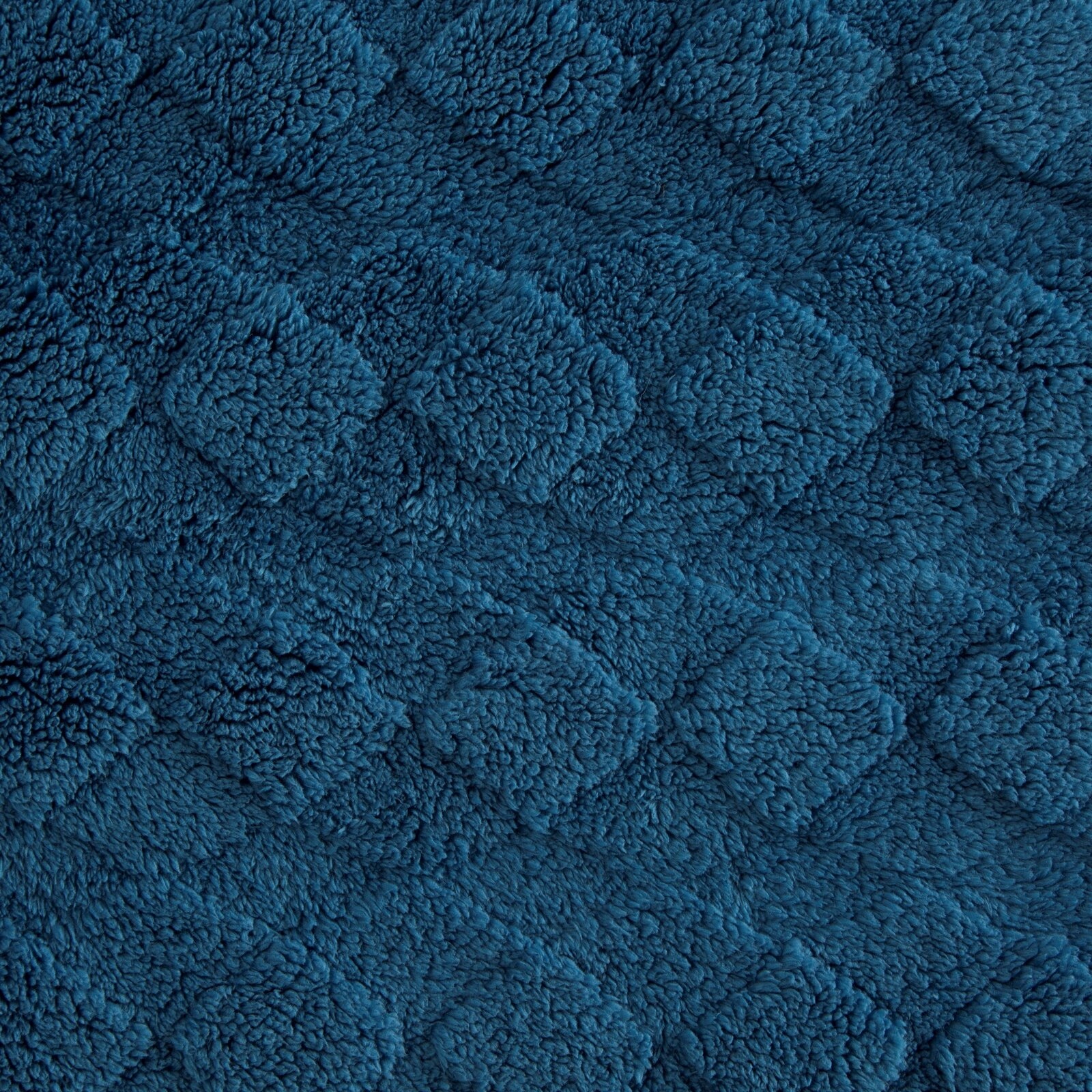 Koc narzuta 200x220 gruby mięciutki puszysty granatowy - obrazek 7