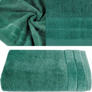 RĘCZNIK Z NATURALNEJ BAWEŁNY 70x140 C.ZIELONY