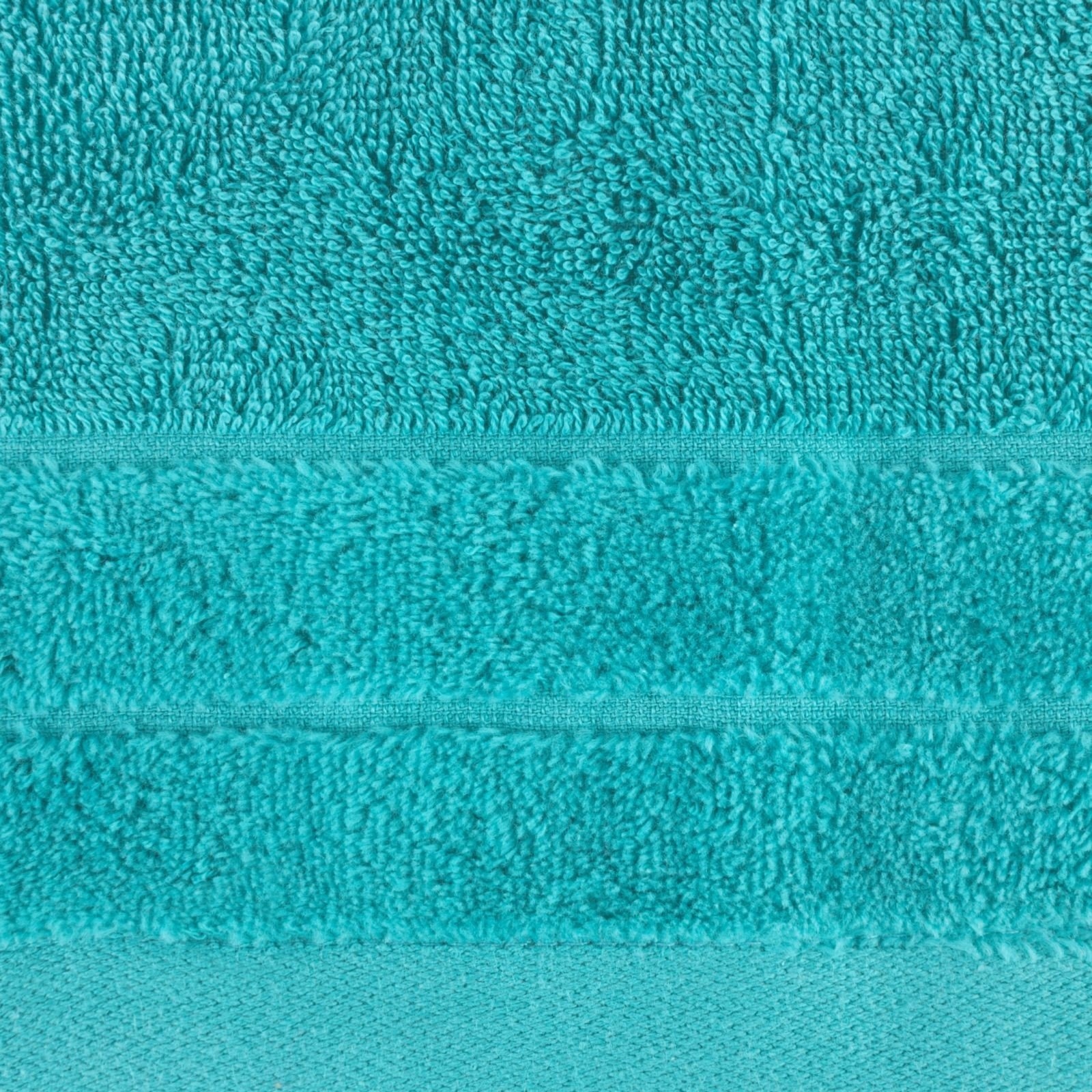 Ręcznik 2 x 50x90cm + 2 x 70x140cm 500g bawełna komplet jasny turkus - obrazek 8