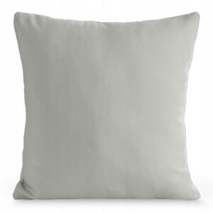 Poszewka dekoracyjna 45X45 do ogrodu wodoodporna srebrna