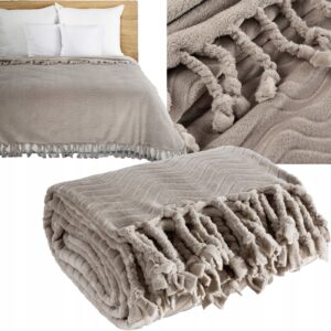 DESIGNERSKI KOC NARZUTA PLED 150 X 200 CM PREZENT