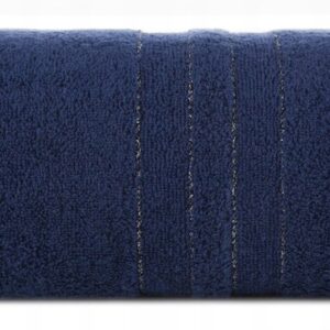 RĘCZNIK KĄPIELOWY BAWEŁNA 70x140 Gala EUROFIRANY granatowy