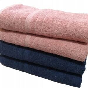 RĘCZNIK Z NATURALNEJ BAWEŁNY 4 SZT 70x140 KOLORY